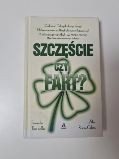 Zdjęcie oferty: Szczęście czy fart? - Fernando Trias de Bes