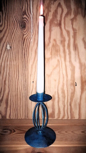 Zdjęcie oferty: Świecznik niebieski turkus lazur morze etno design