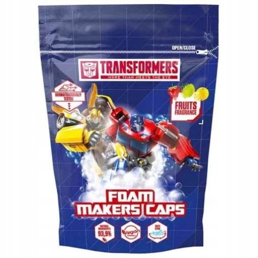 Zdjęcie oferty: Transformers Pianotwory do kąpieli 6 x 20g