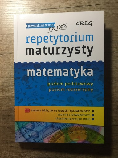 Zdjęcie oferty: repetytorium maturzysty matematyka GREG