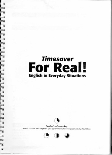 Zdjęcie oferty: Timesaver for real! English in Everyday Situations- PDF