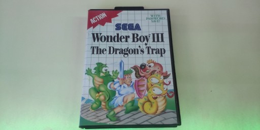 Zdjęcie oferty: Wonder Boy 3 The Dragon's Trap SEGA MASTER SYSTEM