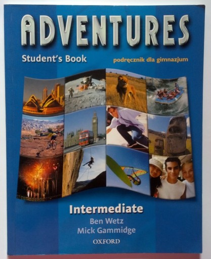 Zdjęcie oferty: Adventures Students book Intermediate Ben Wetz