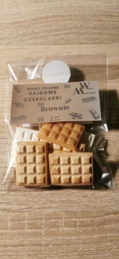 Zdjęcie oferty: Woski sojowe - Bajkowe Czekoladki - Brownie