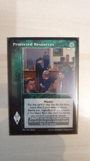 Zdjęcie oferty: VTES Vampire the Eternal Protected Resources