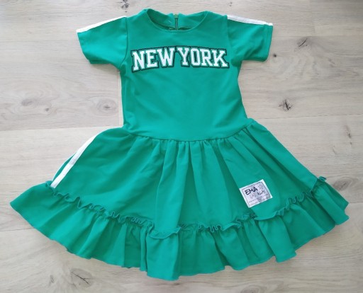 Zdjęcie oferty: Zielona sukienka "New York" Rozm. 110