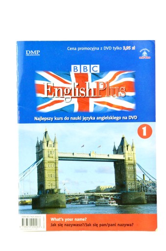 Zdjęcie oferty: kurs angielski BBC ENGLISH PLUS płyta DVD nr1