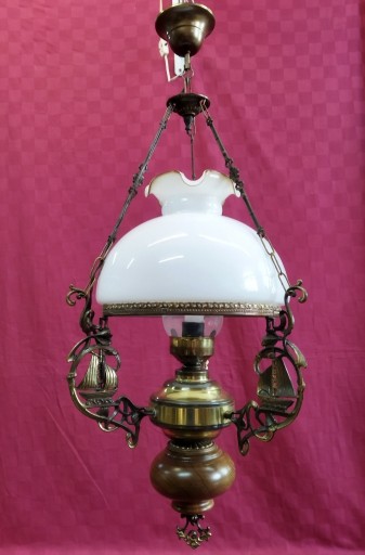 Zdjęcie oferty: Żyrandol a'la lampa naftowa marynistyczna Śr. 40cm