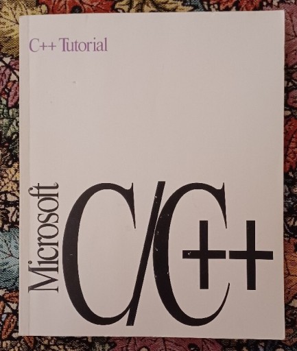 Zdjęcie oferty: Microsoft C++ Tutorial