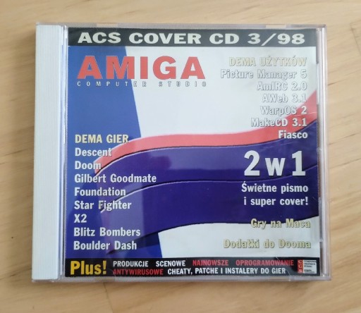Zdjęcie oferty: Płyta CD Amiga Computer Studio 3/98.