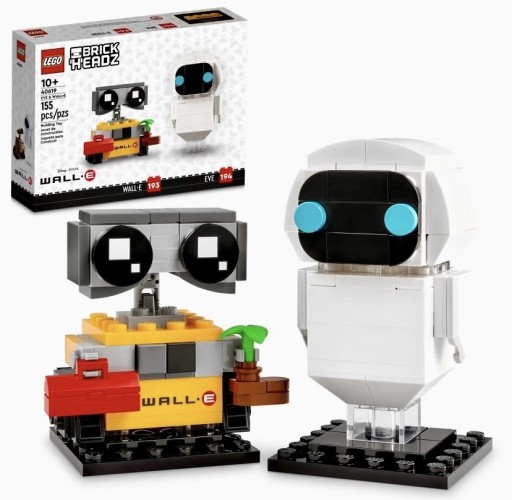 Zdjęcie oferty: LEGO BrickHeadz # 40619  EWA i WALL-E  NOWE! 10+  