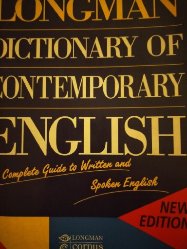 Zdjęcie oferty: Longman Dictionary of Contemporary English III ed.