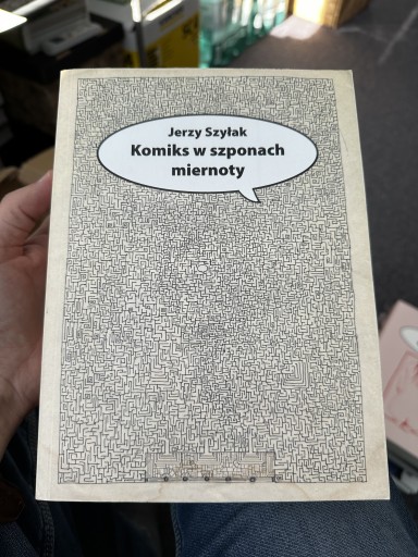 Zdjęcie oferty: Komiks w szponach miernoty. Jerzy Szyłak. Nowy.