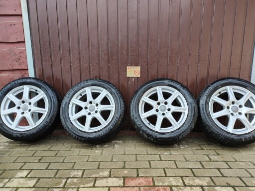 Zdjęcie oferty: Opony letnie z alufelgami audi 205/55 r16