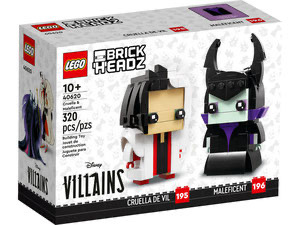 Zdjęcie oferty: Lego 40620 BrickHeadz - Cruella i Diabolina