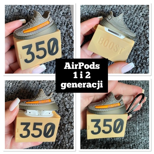 Zdjęcie oferty: Etui Air Pods 1 i 2 generacja yeezy 350