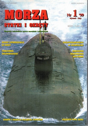 Zdjęcie oferty: Morza statki i okręty Nr 1 1999