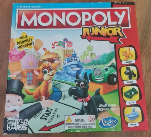 Zdjęcie oferty: Monopoly Junior, Harsbro 