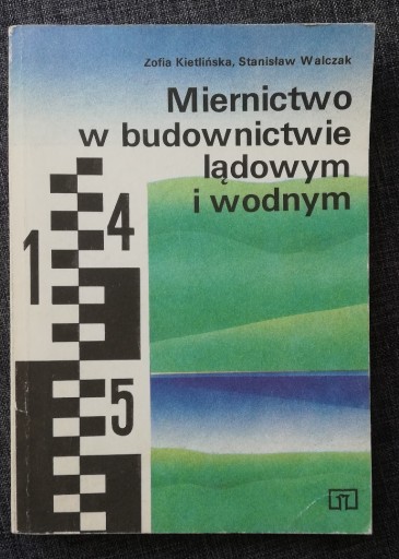 Zdjęcie oferty: Miernictwo w budownictwie lądowym i wodnym