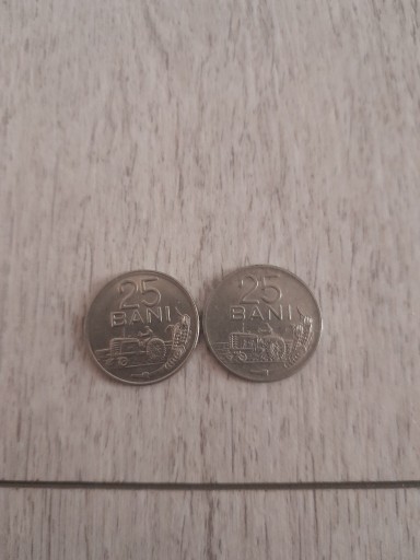 Zdjęcie oferty: MONETA 25 BANI RUMUNIA 1966 2 SZTUKI