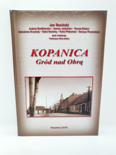 Zdjęcie oferty: Kopanica Gród na Obrą książka Rosiński Jan