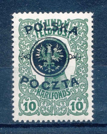 Zdjęcie oferty: 1918 LUBELSKIE I, 10h. Fi.17 ** 3