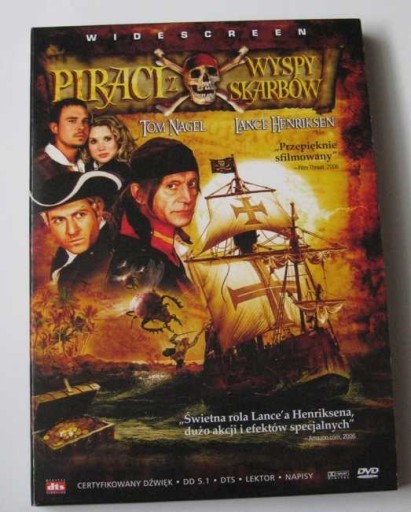 Zdjęcie oferty: Piraci z wyspy skarbów (DVD)