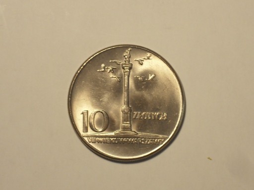Zdjęcie oferty: 10 złotych 1965-Kolumna Zygmunta