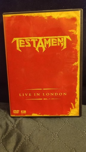 Zdjęcie oferty: TESTAMENT LIVE IN LONDON DVR rok 2005