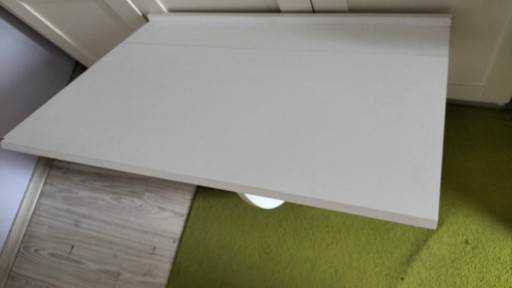 Zdjęcie oferty: Stół ścienny składany solidny biały 80 x 50 cm