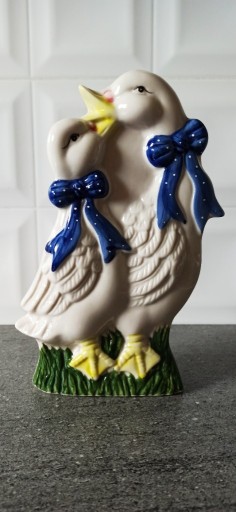 Zdjęcie oferty: Figurka ceramiczna kaczki wieszak na łyżki 