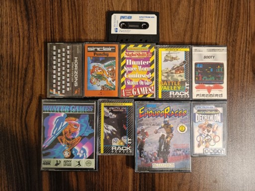 Zdjęcie oferty: Gry na ZX Spectrum - zestaw kaset