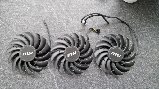 Zdjęcie oferty: Wentylatory MSi Ventus 3070 3080 3090 - Oryginały