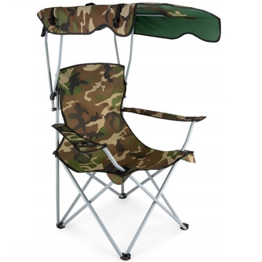 Zdjęcie oferty: Składane krzesło turystyczne wędkarskie z daszkiem