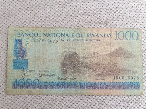 Zdjęcie oferty: Rwanda 100 Francs