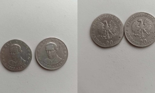 Zdjęcie oferty: monety 20 zł z 1976r  Marceli Nowotko 1893-1942