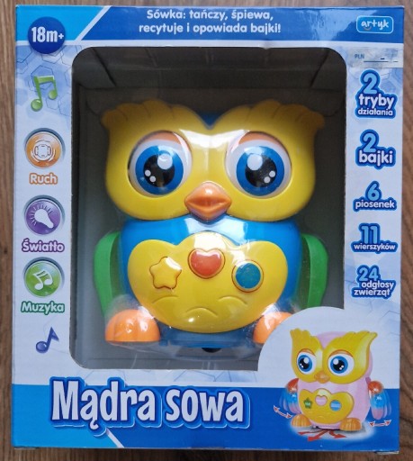 Zdjęcie oferty: Mądra Sowa - Sowa Mądra Głowa