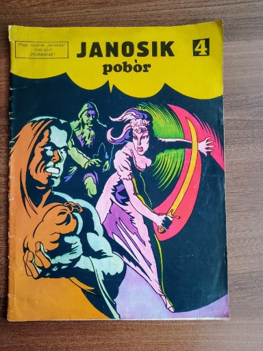 Zdjęcie oferty: Komiks Janosik z 1974 r. ,,Pobór"