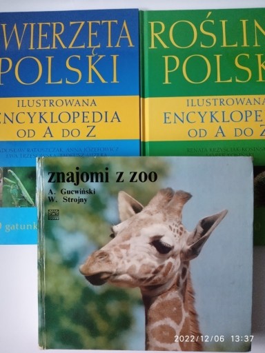 Zdjęcie oferty: Rośliny Polski Zwierzęta Polski Znajomi z ZOO
