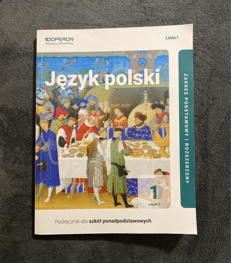 Zdjęcie oferty: Język polski klasa 1 część 1 OPERON 