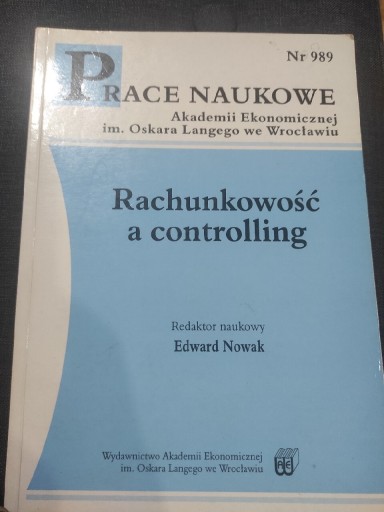 Zdjęcie oferty: Rachunkowość a controlling 