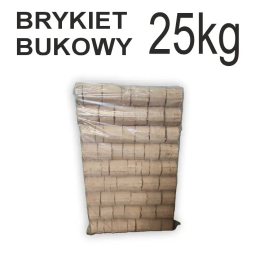 Zdjęcie oferty: Brykiet bukowy 25kg