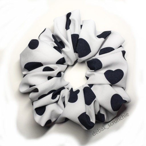 Zdjęcie oferty: Gumka do włosów scrunchie XXL: CRUELLA