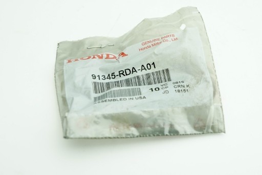 Zdjęcie oferty: Honda oring 91345-RDA-A01 i 91347-PAA-A01 pompa ws