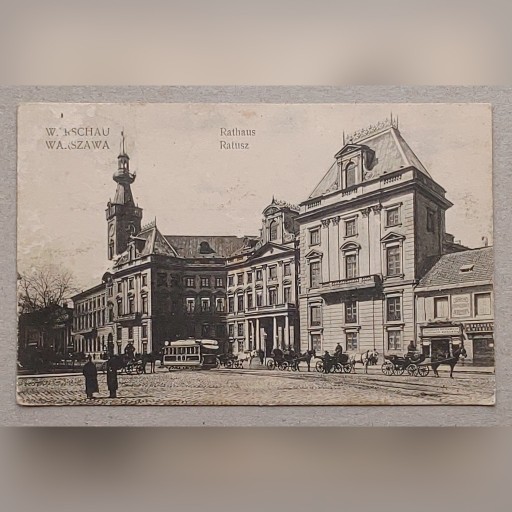 Zdjęcie oferty: Warszawa - Ratusz - 1916