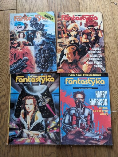 Zdjęcie oferty: Nowa Fantastyka 1991 numery 1, 2, 3, 8