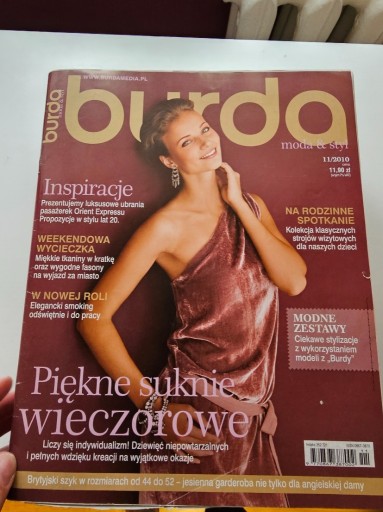 Zdjęcie oferty: BURDA z 2010 roku wraz z wkładami!