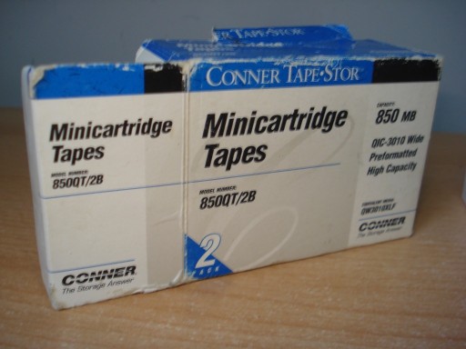 Zdjęcie oferty: Minicartridge Tapers 850MB QIC-3010 taśma