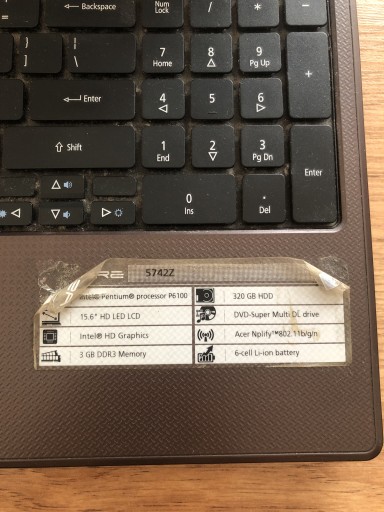 Zdjęcie oferty: Laptop Asus aspire 54742Z