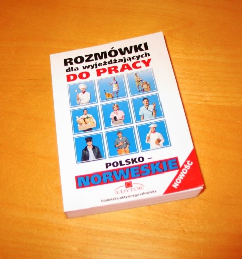 Zdjęcie oferty: Rozmówki polsko norweskie dla wyjeżdżających do pr